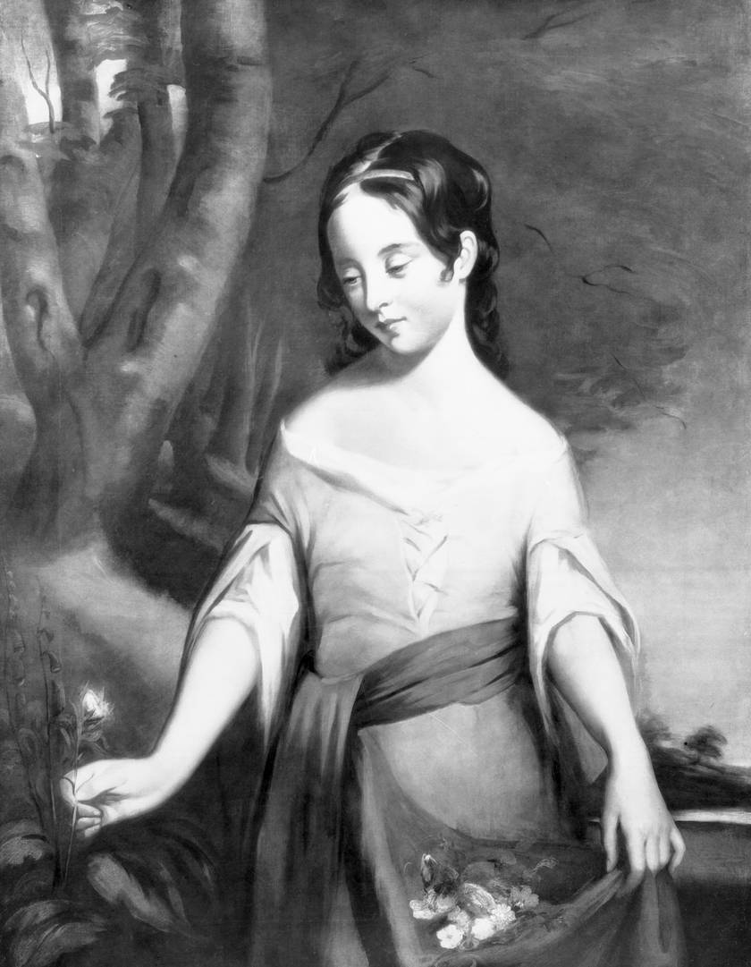 Virginia Eliza Clemm Thomas Sully festményén.