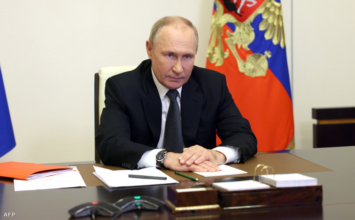 Vlagyimir Putyin 2022. október 19-én