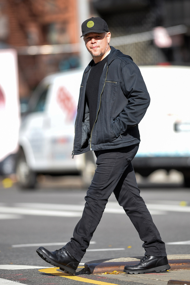 Matt Damont New Yorkban látták sétálni a minap