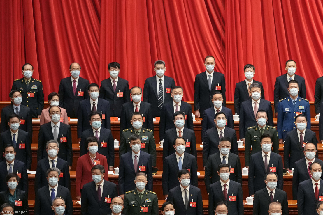 A Kínai Kommunista Párt 20. Nemzeti Kongresszusának megnyitója 2022. október 16-án