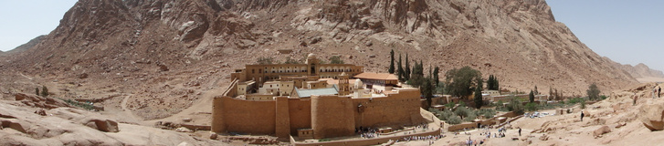 A Szent Katalin-kolostor, Egyiptom, 2011 áprilisa