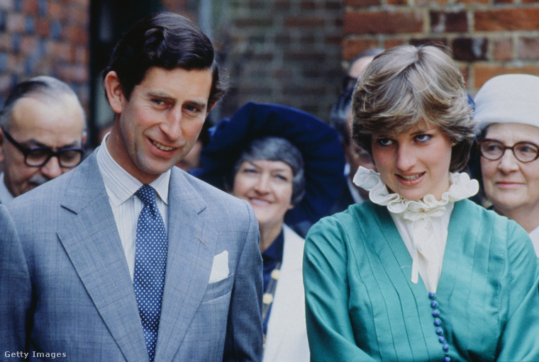 Károly herceg és Diana hercegné.