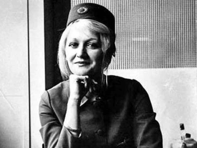 Vesna Vulović az 1970-es évek elején