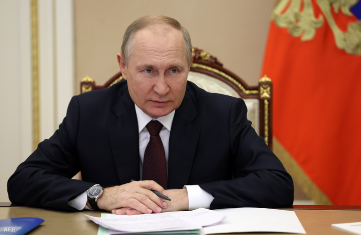 Vlagyimir Putyin 2022. november 3-án