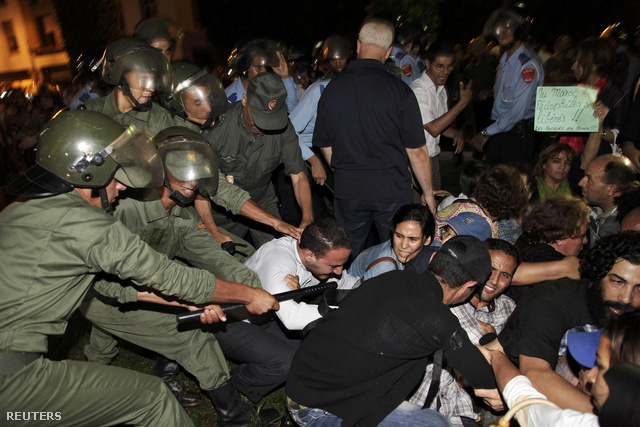 Daniel Vino Galván szabadon engedésekor erőszakba torkolló demonstrációk voltak Marokkóban