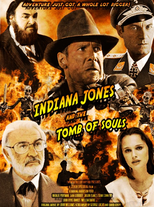 Indiana Jones Poster faux by Senilek89