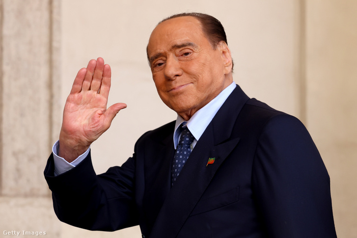 Silvio Berlusconi 2022. október 21-én
