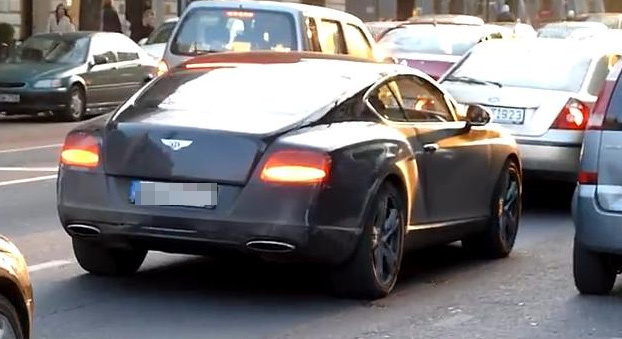 A Bentley-vel le is fotózták Budapesten