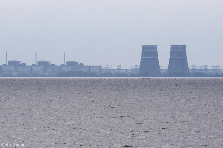 A zaporizzsjai atomerőmű 2022. október 29-én Ukrajnában
