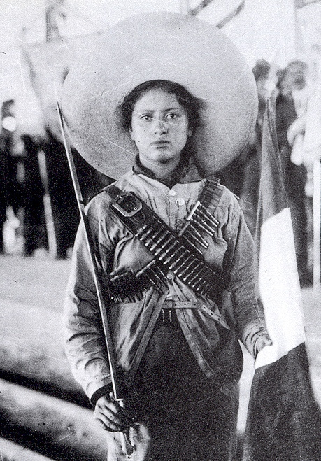 Adela Velarde Pérez ápolóként segítette a katonákat