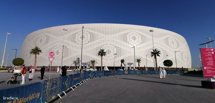 A dohai al-Tumama Stadion látképe