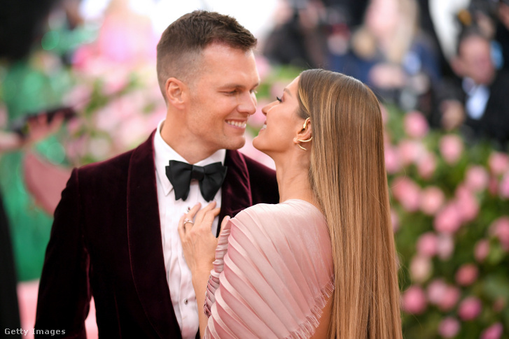 Tom Brady és Gisele Bündchen 2019. május 6-án