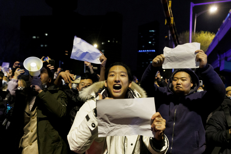 Forrong Kína: már az elnök lemondását követelik a tüntetők