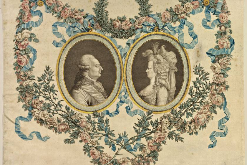 Marie Antoinette és férje, XVI. Lajos francia király