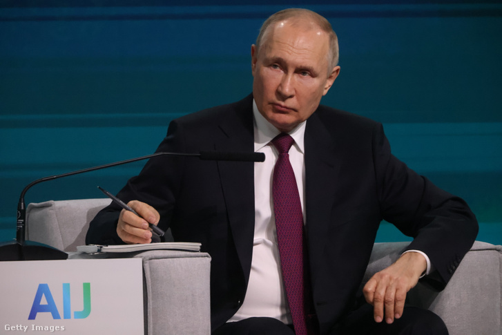 Vlagyimir Putyin 2022. november 24-én