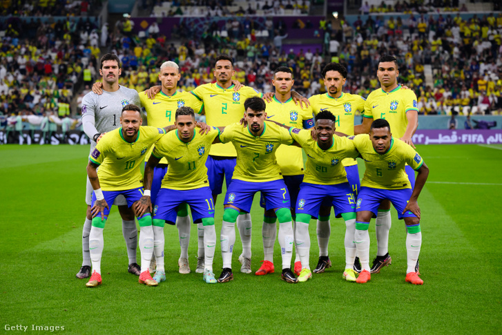 A brazil válogatott 2022. november 24-én