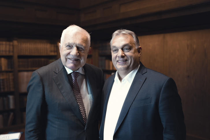 Václav Klaus és Orbán Viktor
