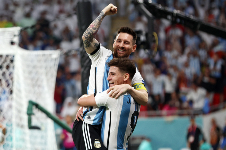 Messi történelmet írt ezredik mérkőzésén, Argentína már a&nbsp;nyolc között a vb-n