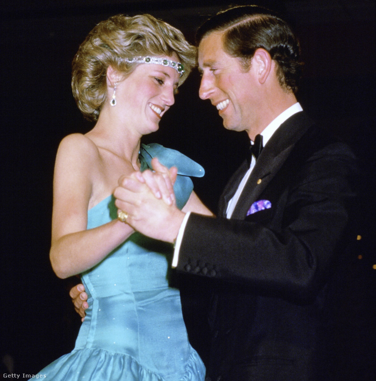 Diana és Károly 1985-ben, ausztráliai körútjukon, Melbourne-ben