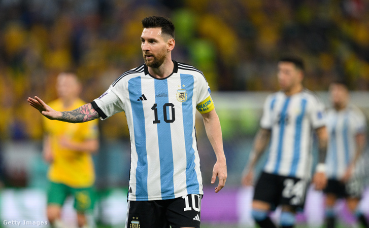 Lionel Messi 2022. december 3-án