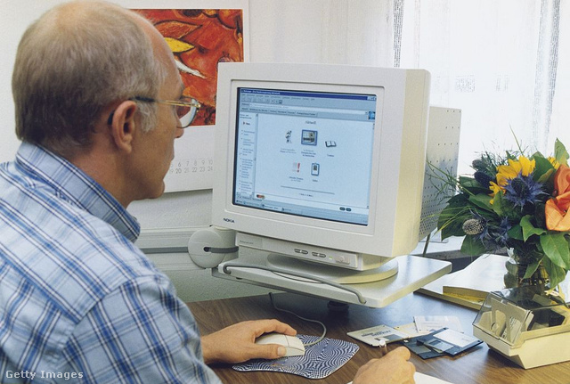 A Netscape Navigator meg egy ilyen gép akkoriban korszerű volt