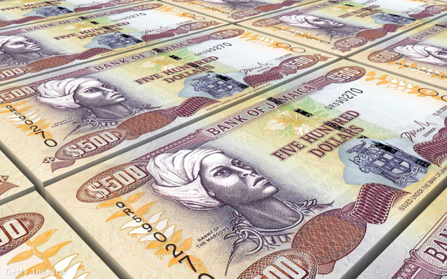 Nanny arcképe a jamaicai 500 dolláros bankjegyen
