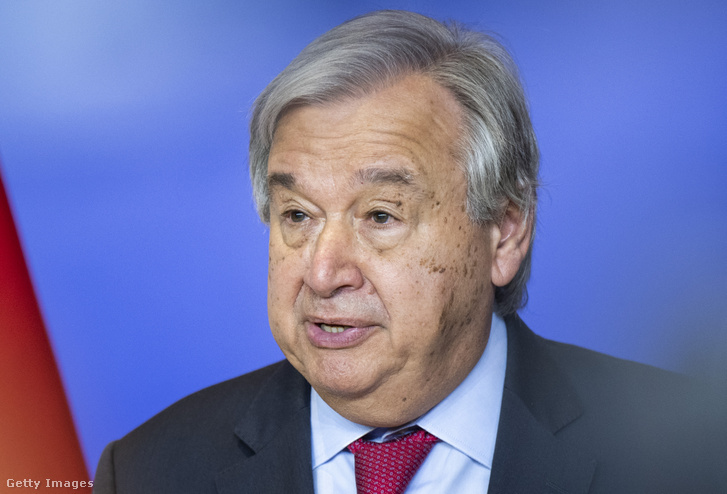 António Gueterres ENSZ-főtitkár