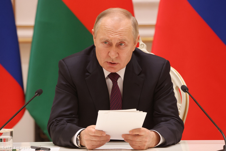 Vlagyimir Putyin 2022. december 19-én