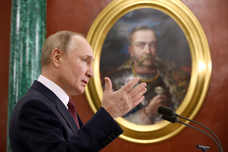 Vlagyimir Putyin 2022. december 22-én