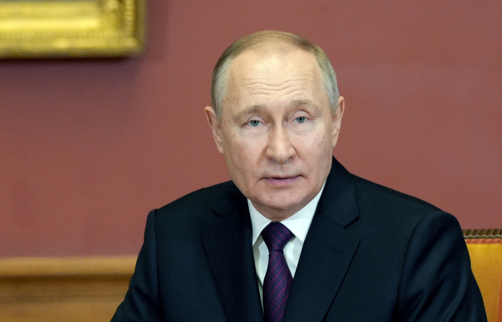 Vlagyimir Putyin 2022. december 27-én