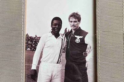 Pelé és Fülöp Ferenc