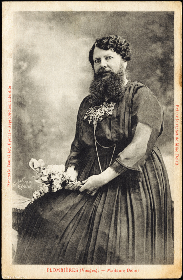 Madame Delait, a szakállas nő