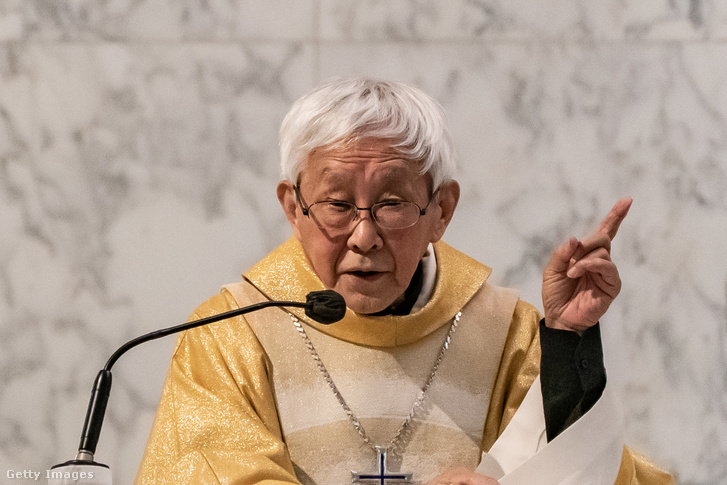 Joseph Zen, Hongkong római katolikus bíborosa 2022. május 24-én