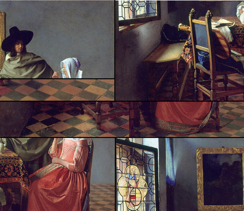 Melyik festményt rejti a mozaik?