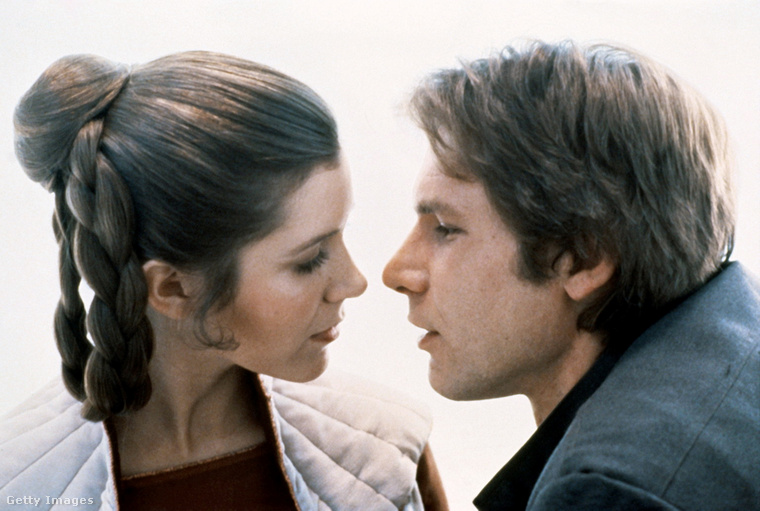Harrison Ford és Carrie Fisher. (Fotó: Sunset Boulevard / Getty Images Hungary)