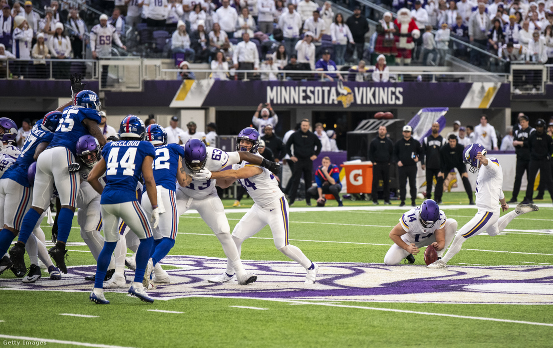 Drámai végjátékot hozott a Vikings és a Giants legutóbbi meccse