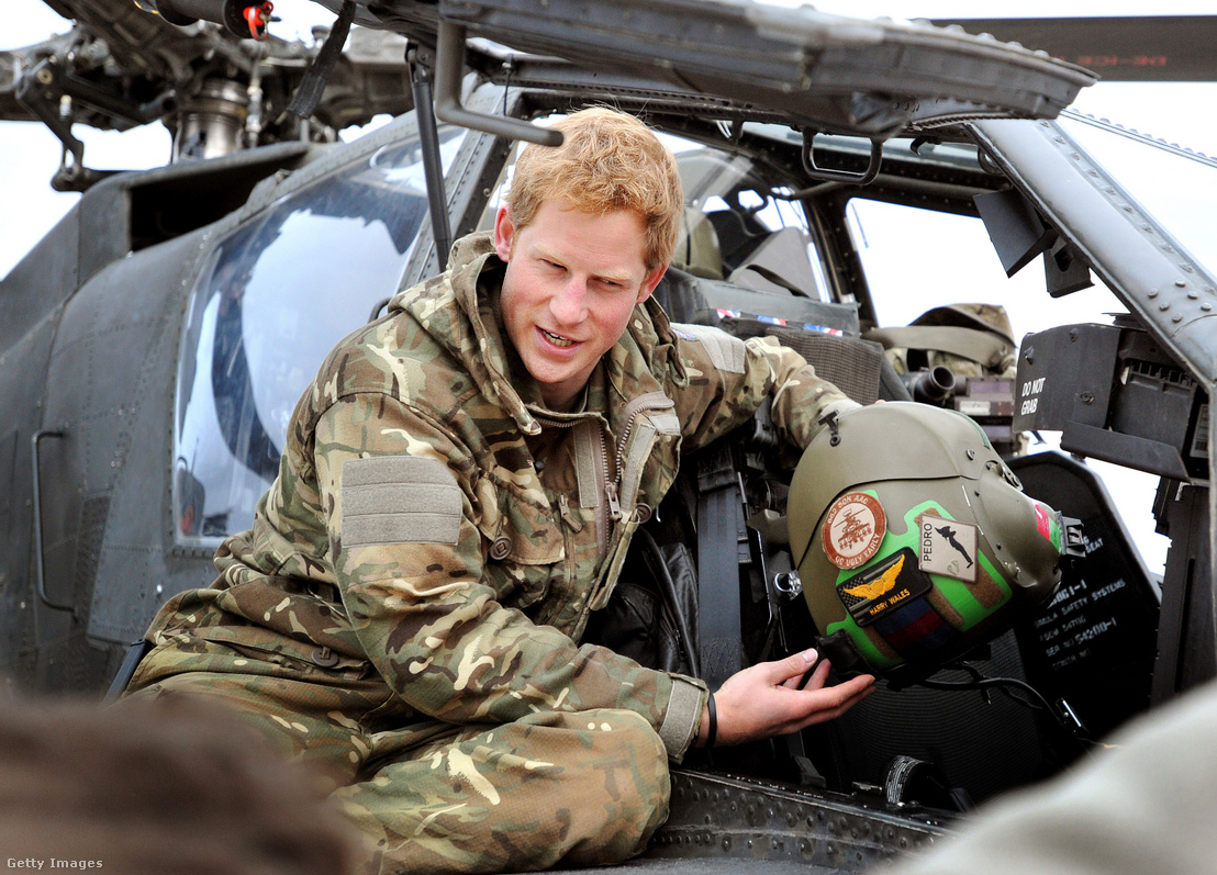 Harry herceg Afganisztánban 2012. december 12-én
