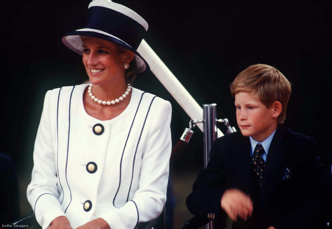 Diana hercegné és Harry herceg 1995. augusztus 19-én