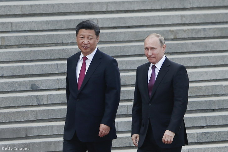 Hszi Csin-ping és Vlagyimir Putyin 2016. június 25-én