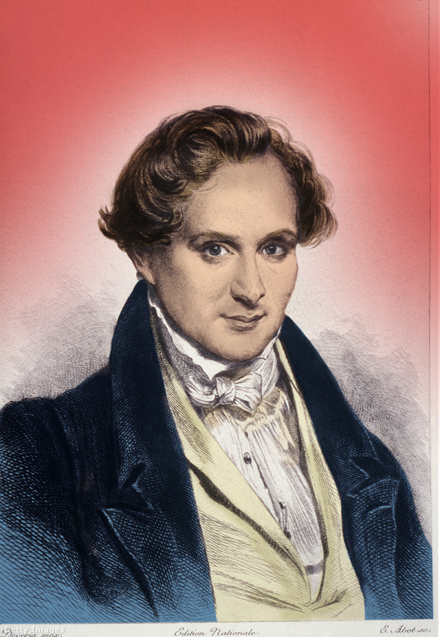 Az ifjú Victor Hugo 1826 körül