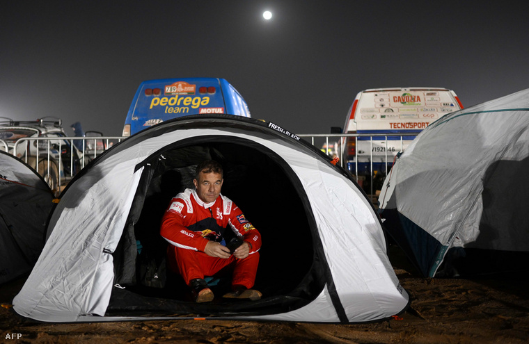 Sebastien Loeb a szaúd-arábiai Dakar-rali hetedik szakasza után 2023