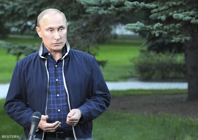 Vlagyimir Putyin Vlagyivosztokban nyilatkozott
