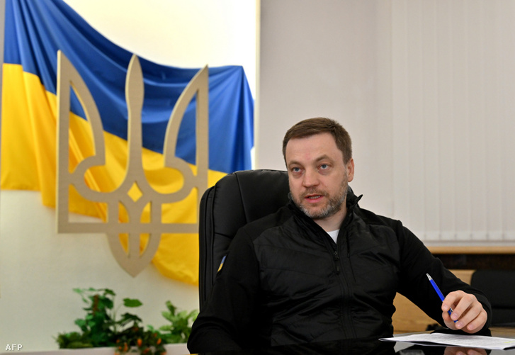 Gyenyisz Monasztirszkij ukrán belügyminiszter 2022. június 9-én