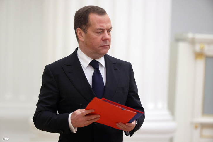 Dmitrij Medvegyev 2022. november 18-án