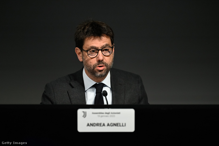 Andrea Agnelli a Juventus korábban lemondott, majd később eltiltott elnöke. (Fotó: Daniele Badolato - Juventus FC / Getty Images Hungary)