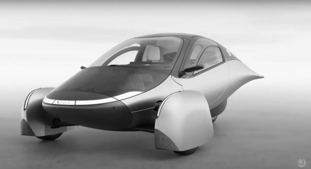 Az új napelemes autó terve