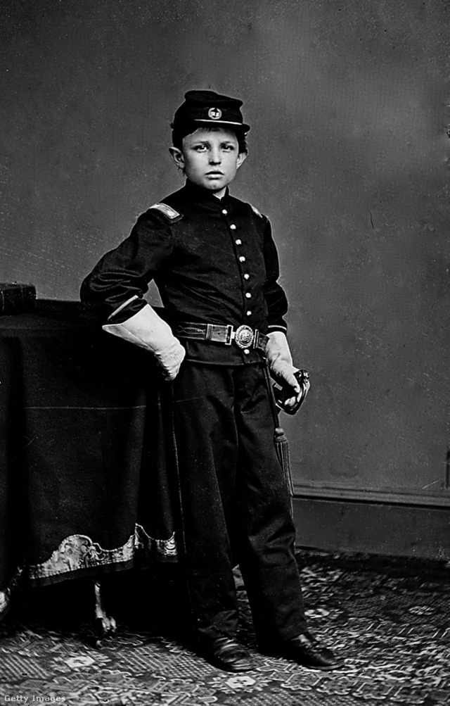 Thomas „Tad” Lincoln katonai egyenruhában