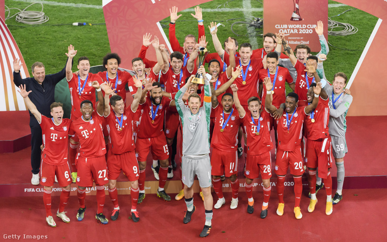A tavalyi győztes Bayern München. (Fotó: DeFodi Images / Getty Images Hungary)