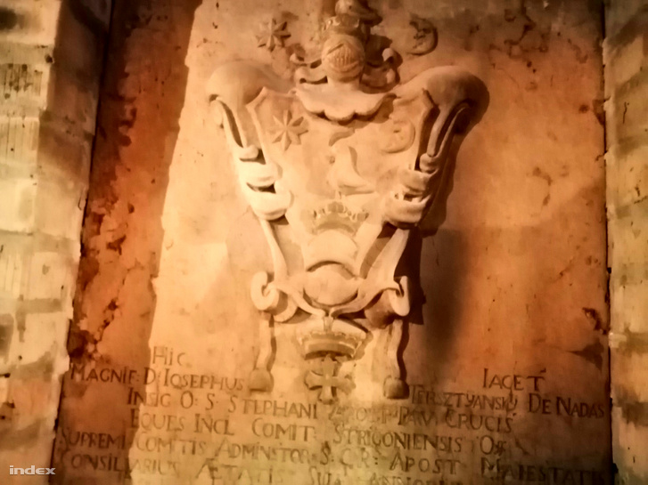 A ferences Szent Anna-templom sírkamrájának legszebb sírja