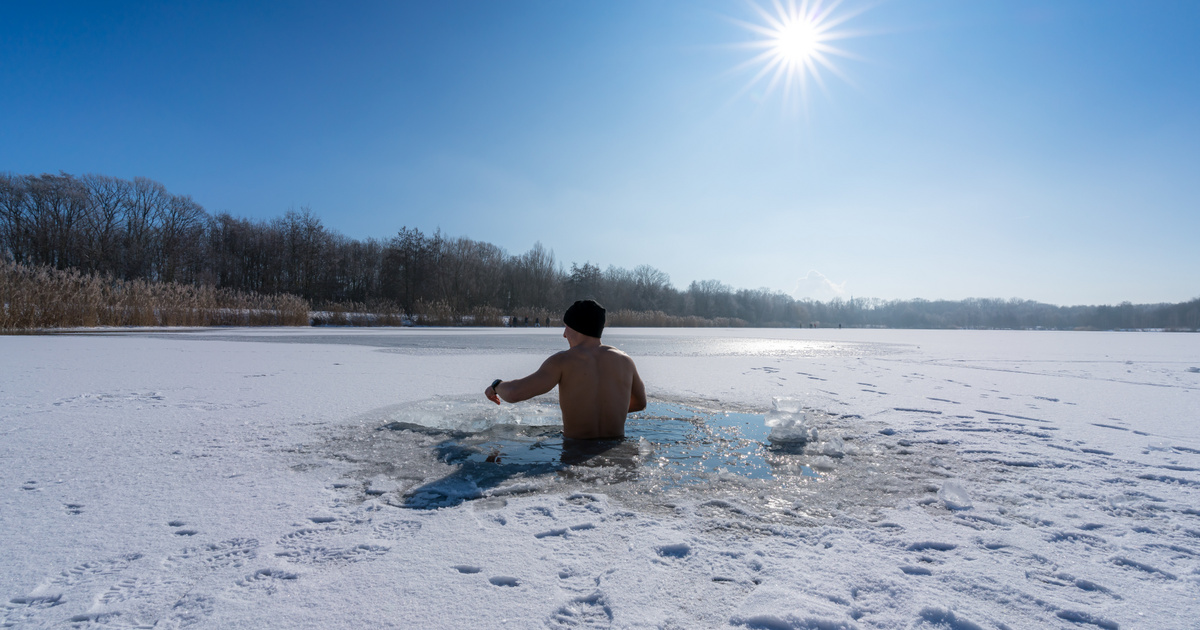 A téli úszás kiválóan edzi a szervezetet